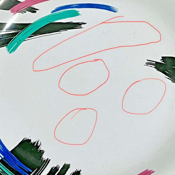 Design Concepts Newcor 7.75" Salad Plate Vintage 1992 Liza Pattern 6157 Set of 4 - Picture 8 of 8